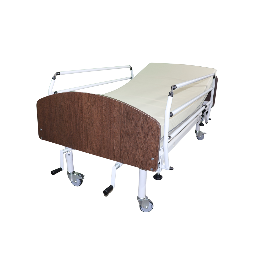 Cama Manual com Grades Wengue_1